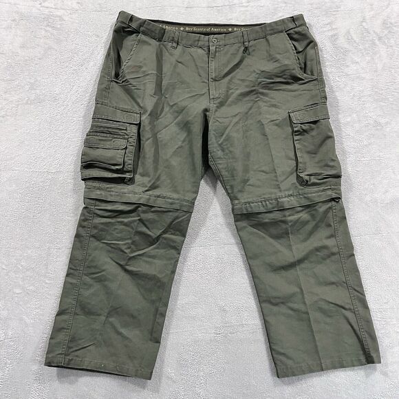 Boy Scouts of America Pants Women 22W Convertible Cargo Utility Tactical Camping - Picture 1 of 8